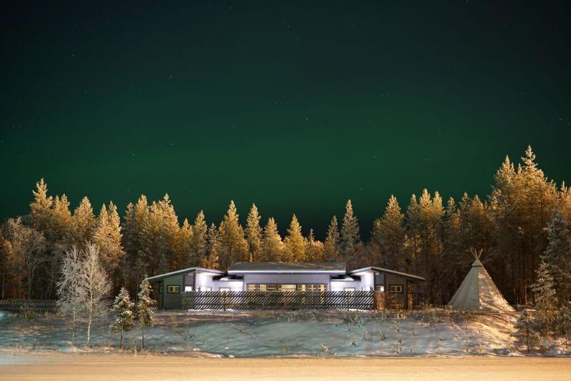 Suomu Chalets Suomutunturi ภายนอก รูปภาพ